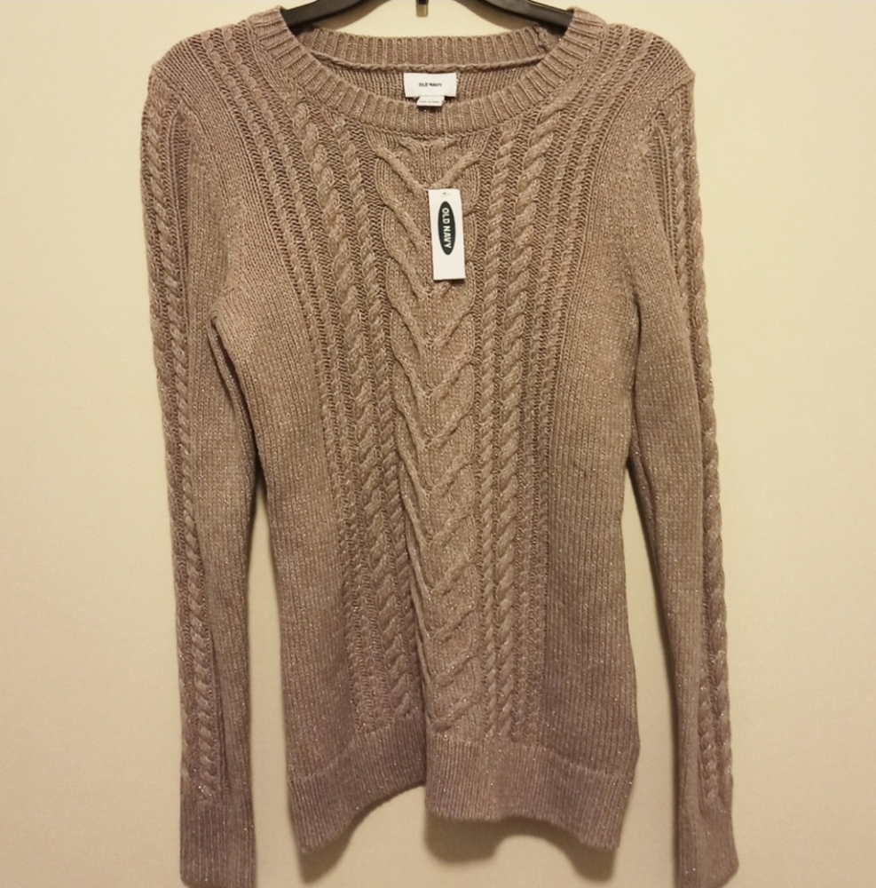 Old Navy Women's Tan Sweater